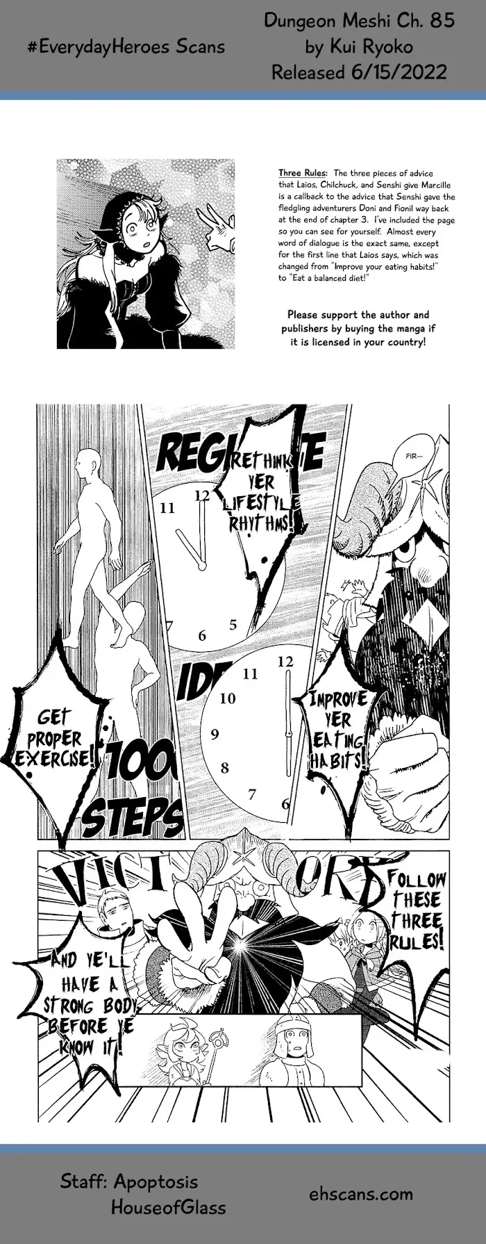 Delicious in Dungeon Chapter 85 image 33_optimized